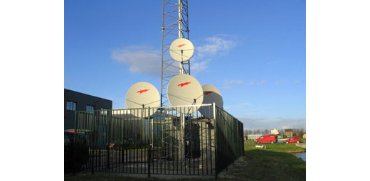 Het nieuwe ontvangsstation aan de Lorentzstraat